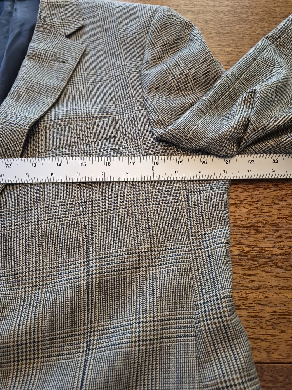 Men's Brooks Brother 1818 Glen Plaid Blazer - Classic Two-Button Sport Coat 40R